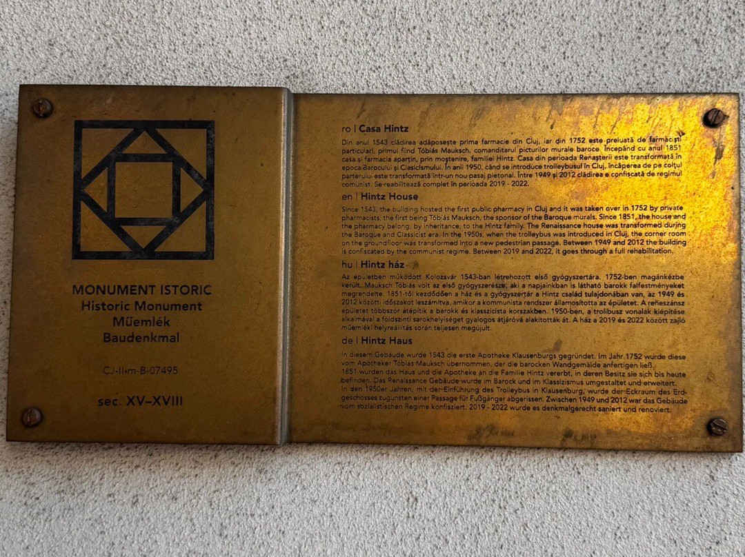 The Pharmacy Museum Cluj  - Mnit-克卢日-纳波卡必去景点