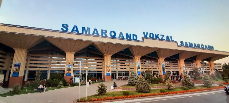 Samarkand Train Station-撒马尔罕必去景点