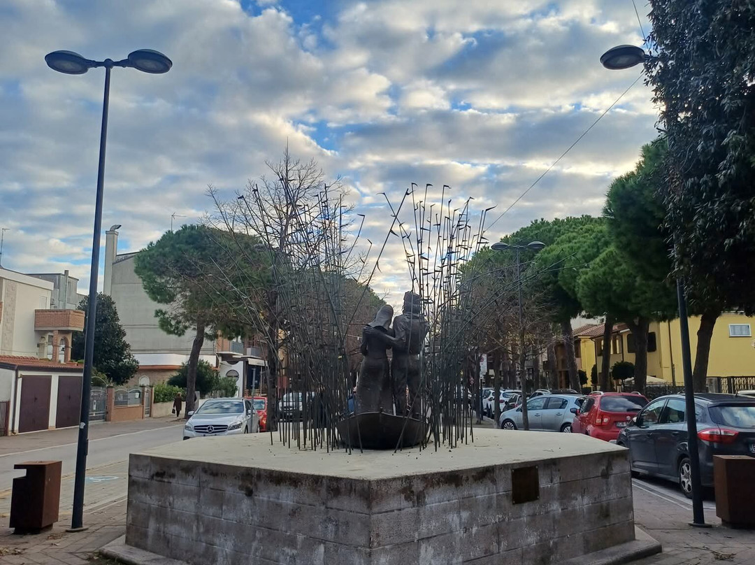 Statue di Giuseppe Garibaldi e Anita-Porto Garibaldi必去景点