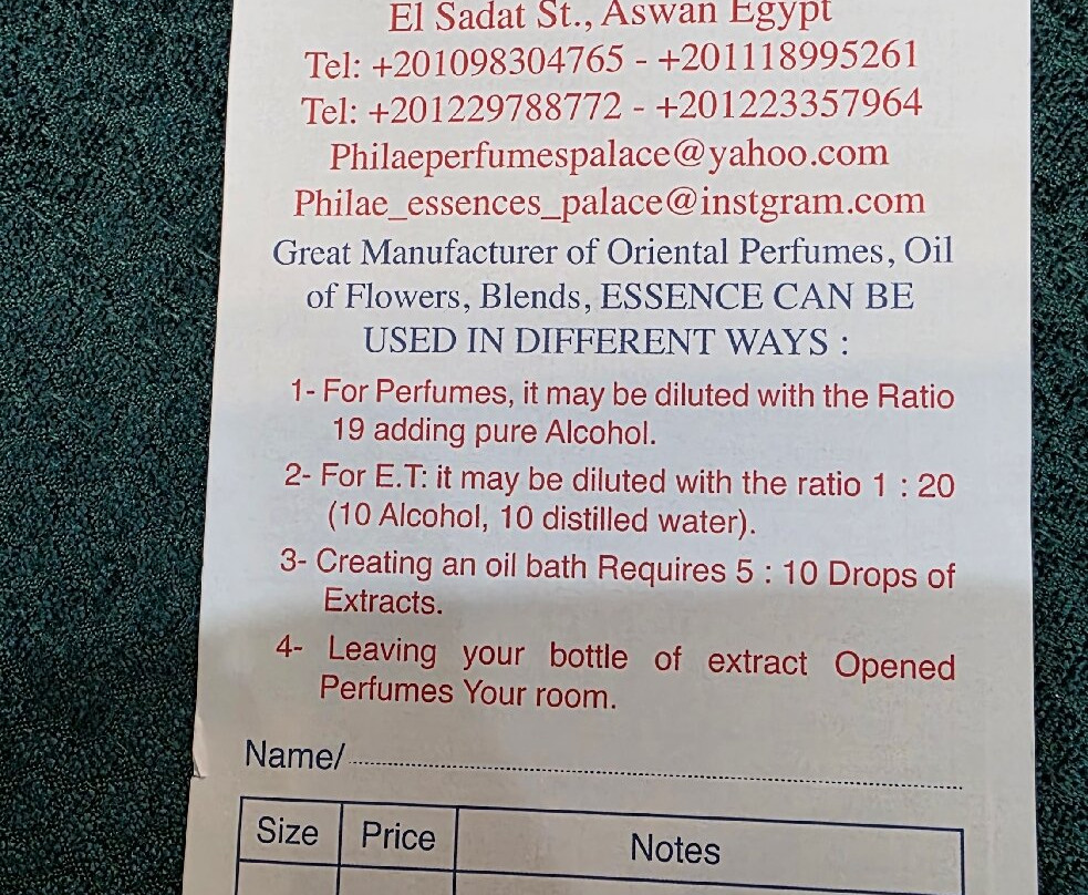 Essence Of Life AlFayed Perfume-亚斯文必去景点