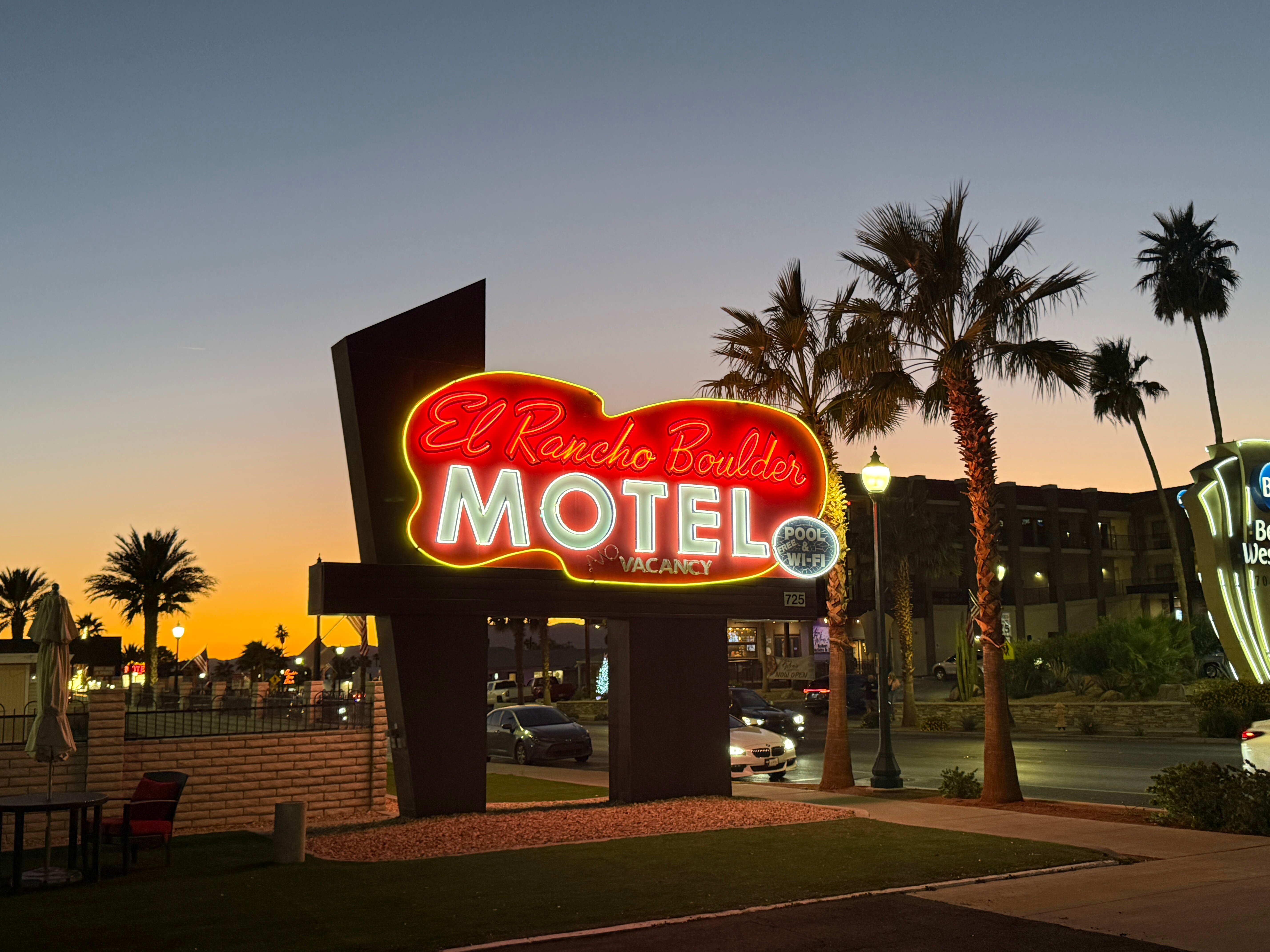 El Rancho Boulder Motel-浴室