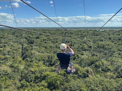 Tirolesa-Bacalar必去景点