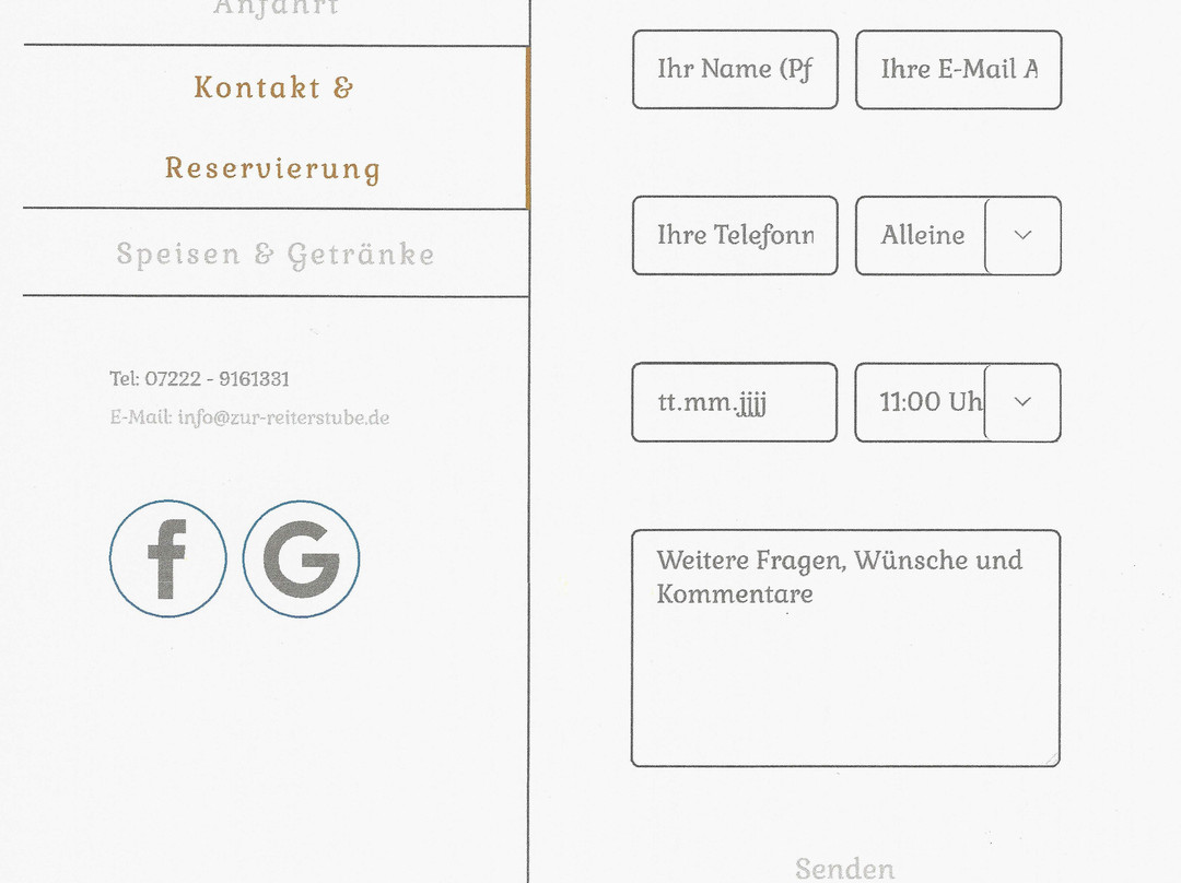 Zur Reiterstube