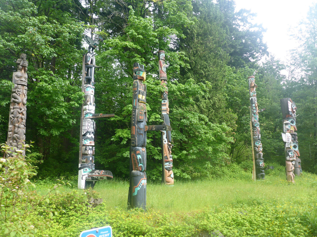 Brockton Point Totem Pole-温哥华必去景点