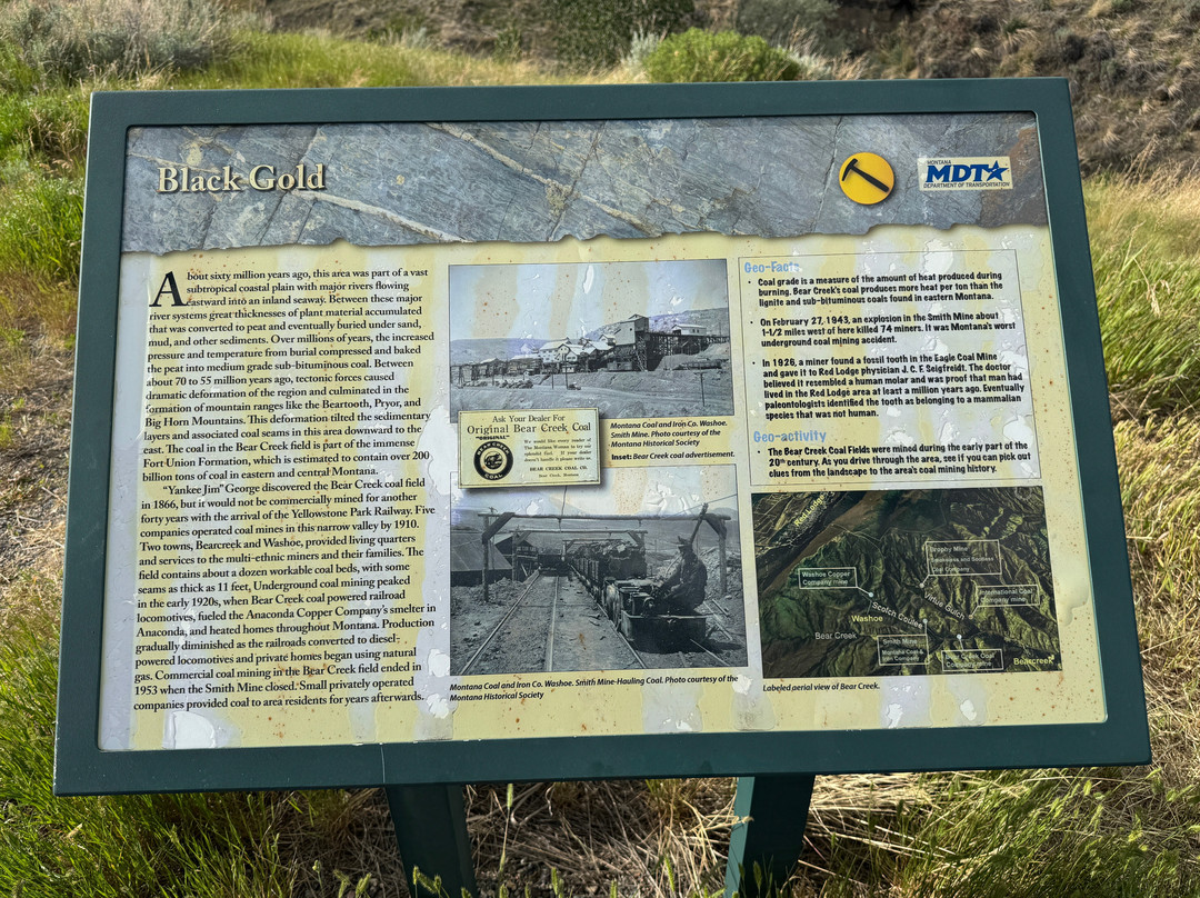 Smith Mine Disaster Historical Marker-Bearcreek必去景点