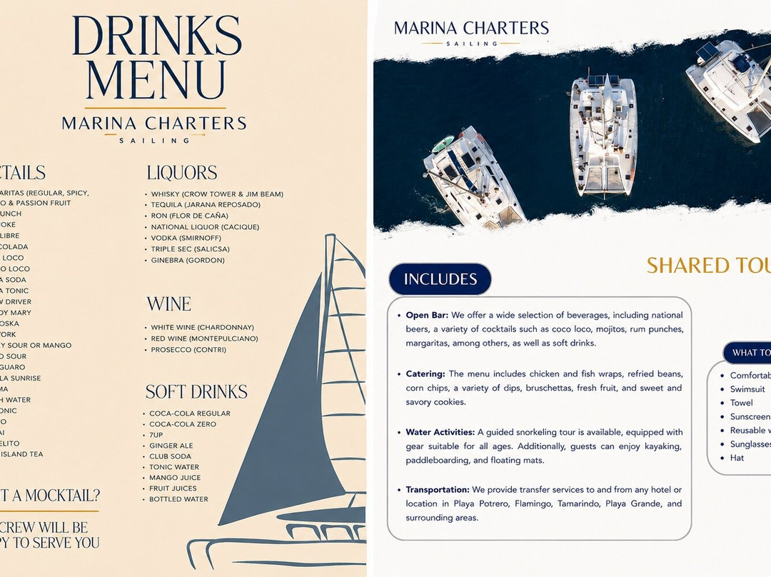 Marina Charters Costa Rica-Culebra必去景点
