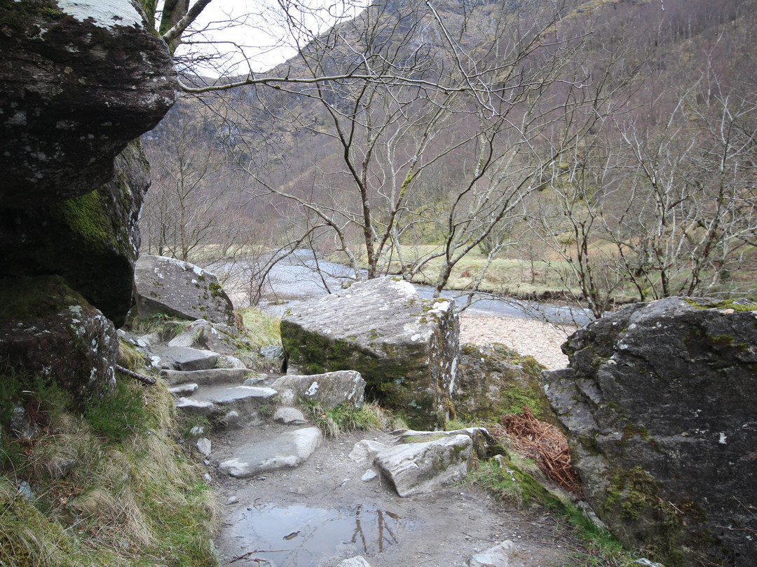 Steall Waterfall-威廉堡必去景点