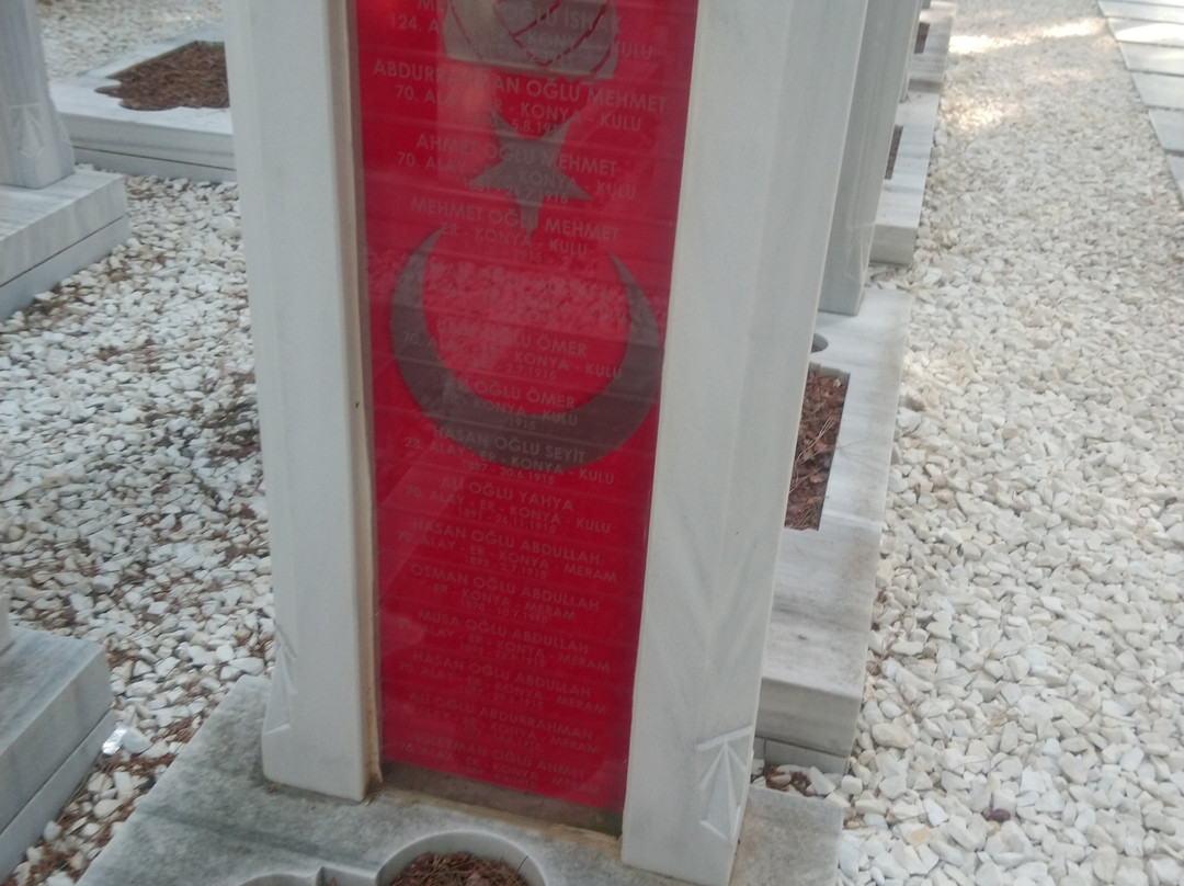 Canakkale Sehitleri Aniti-Eceabat必去景点