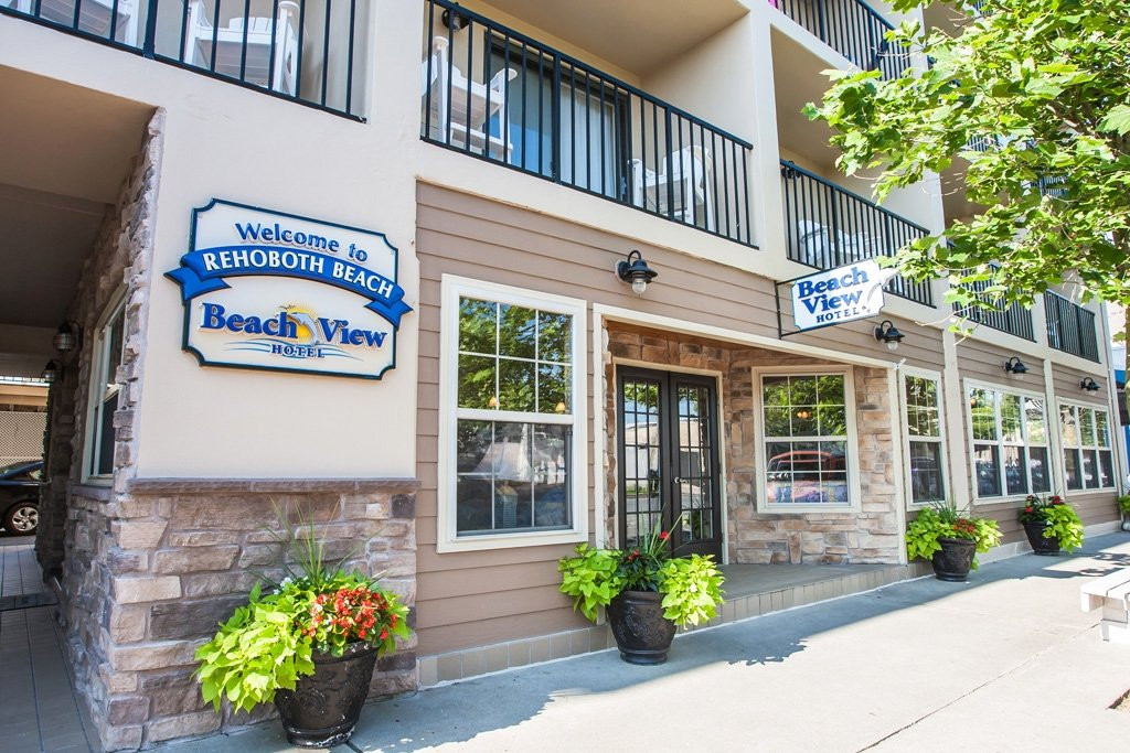 里霍博斯比奇酒店住宿-Beach View Motel