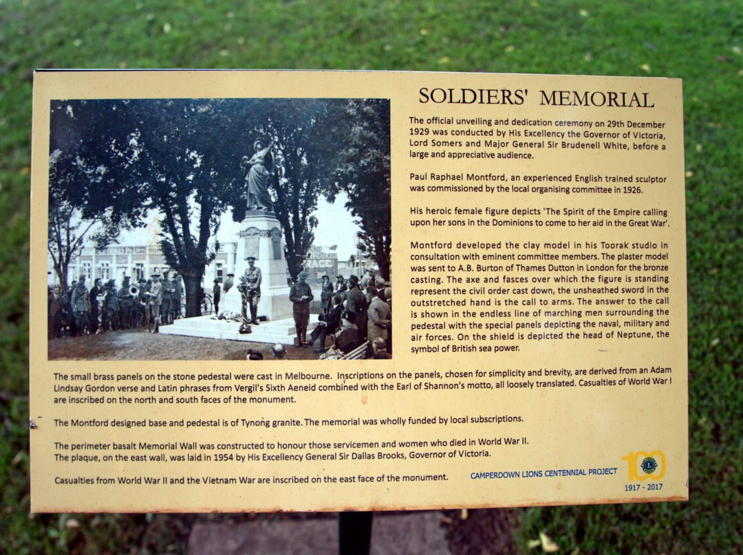 Camperdown War Memorial景点图片