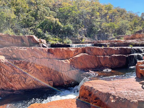 Vale do Rio Macaco waterfall景点图片
