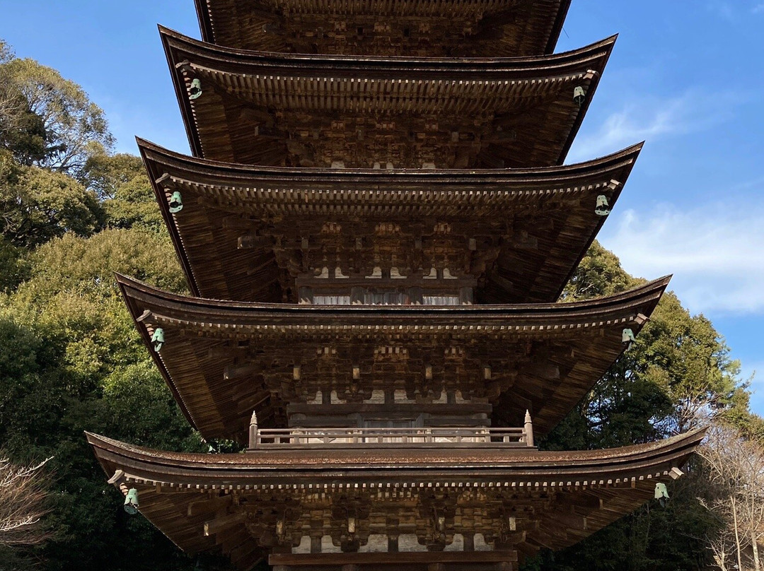 Ruriko Temple Five-Story Pagoda-山口市必去景点