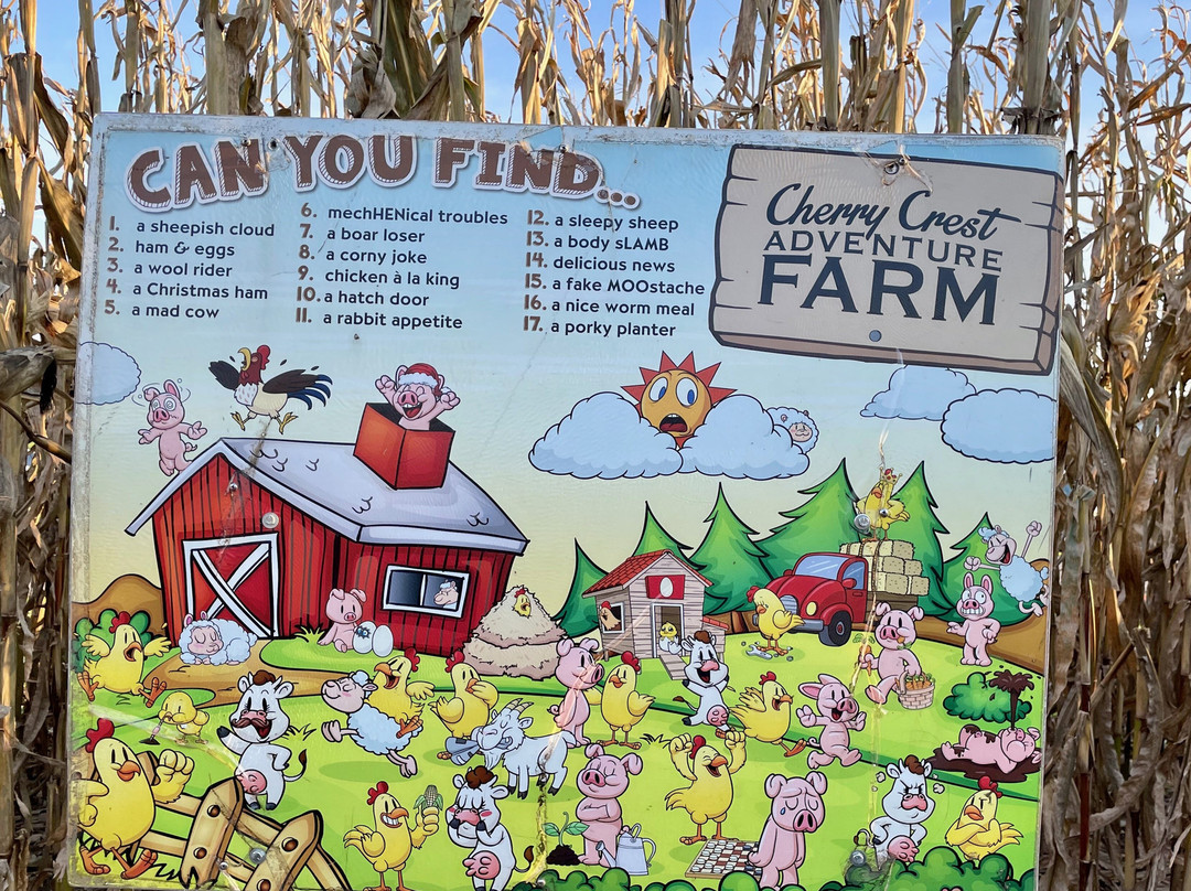 Cherry Crest Adventure Farm-Ronks必去景点