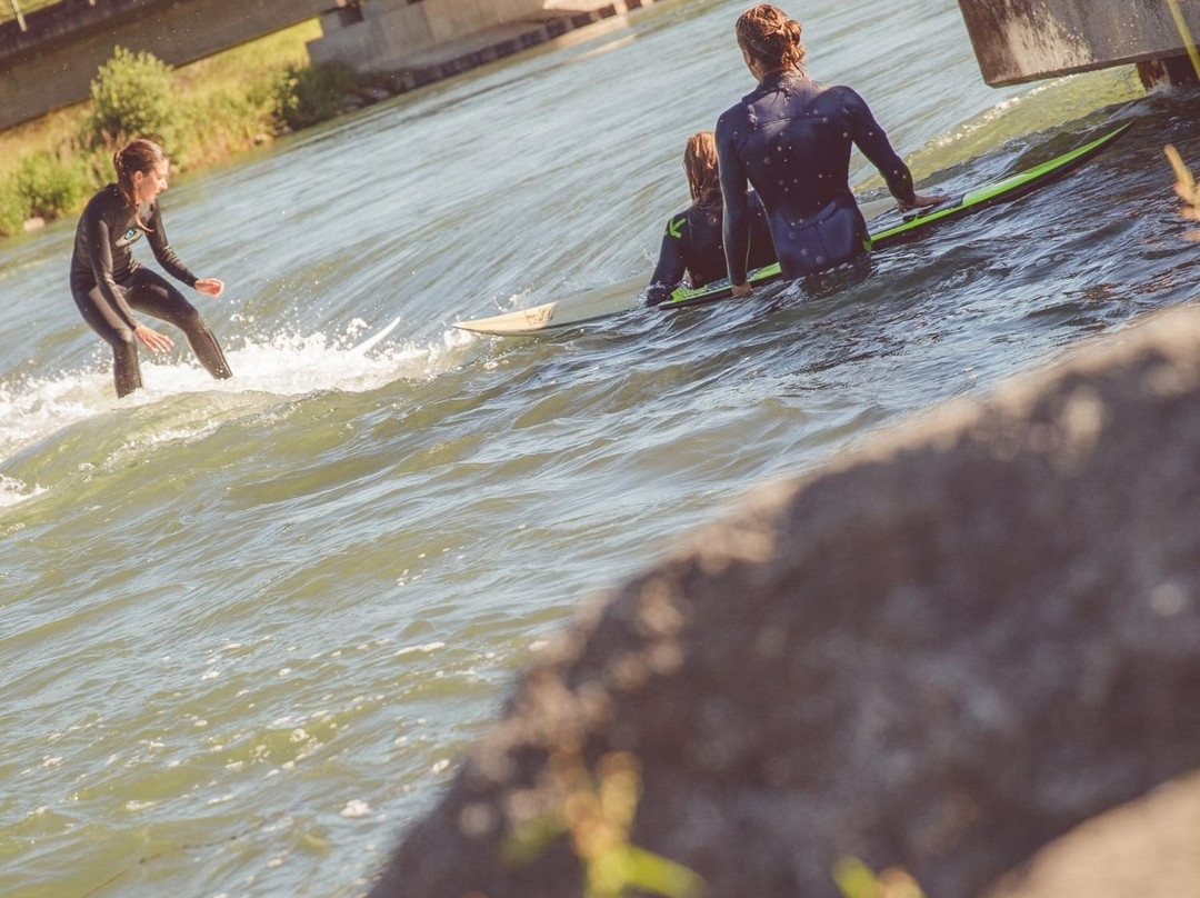 Surfen An Der Isar景点图片