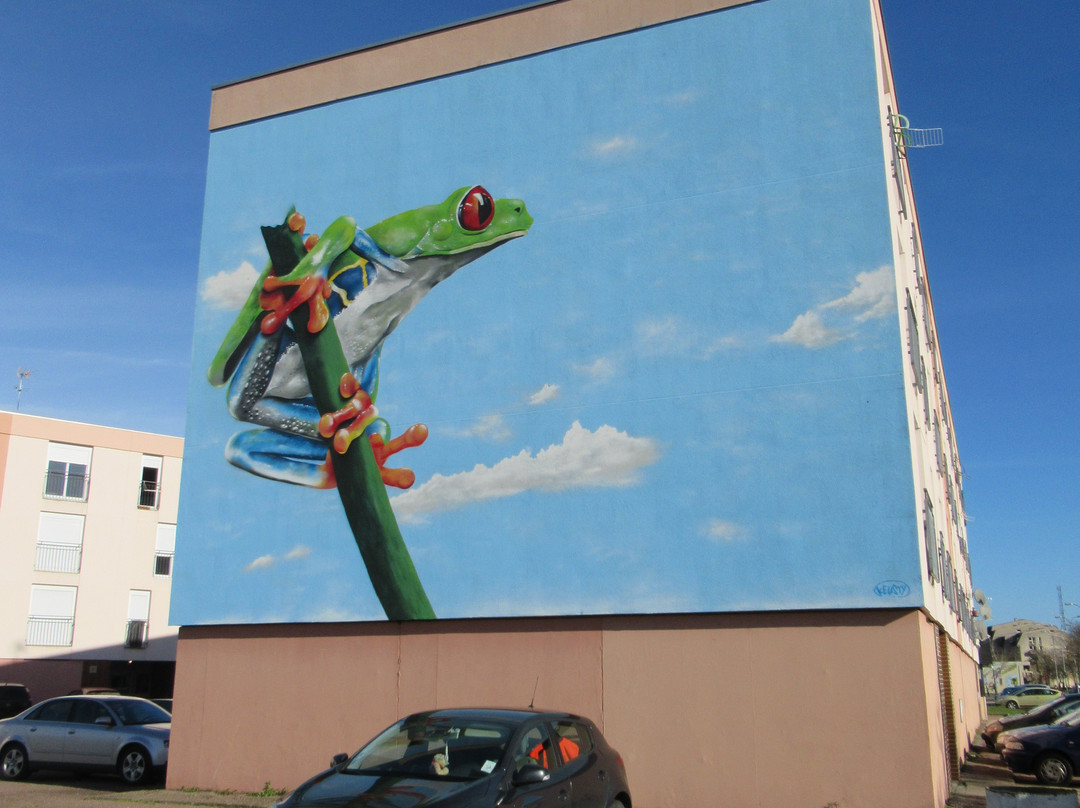 Fresque "Une grenouille aux Courlis"景点图片