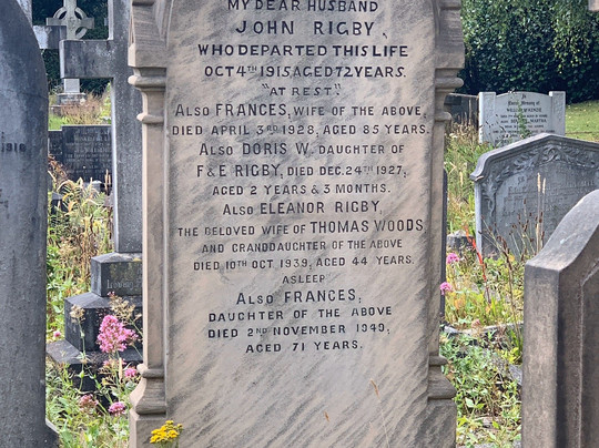 Eleanor Rigby Tombstone-利物浦必去景点