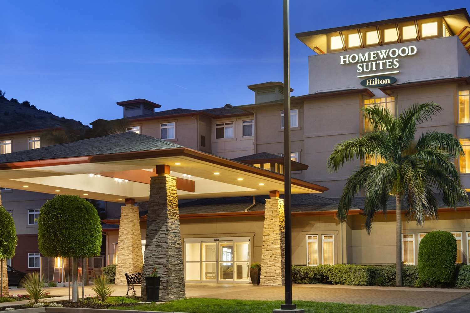 北加州旧金山机场希尔顿惠庭套房酒店-官方