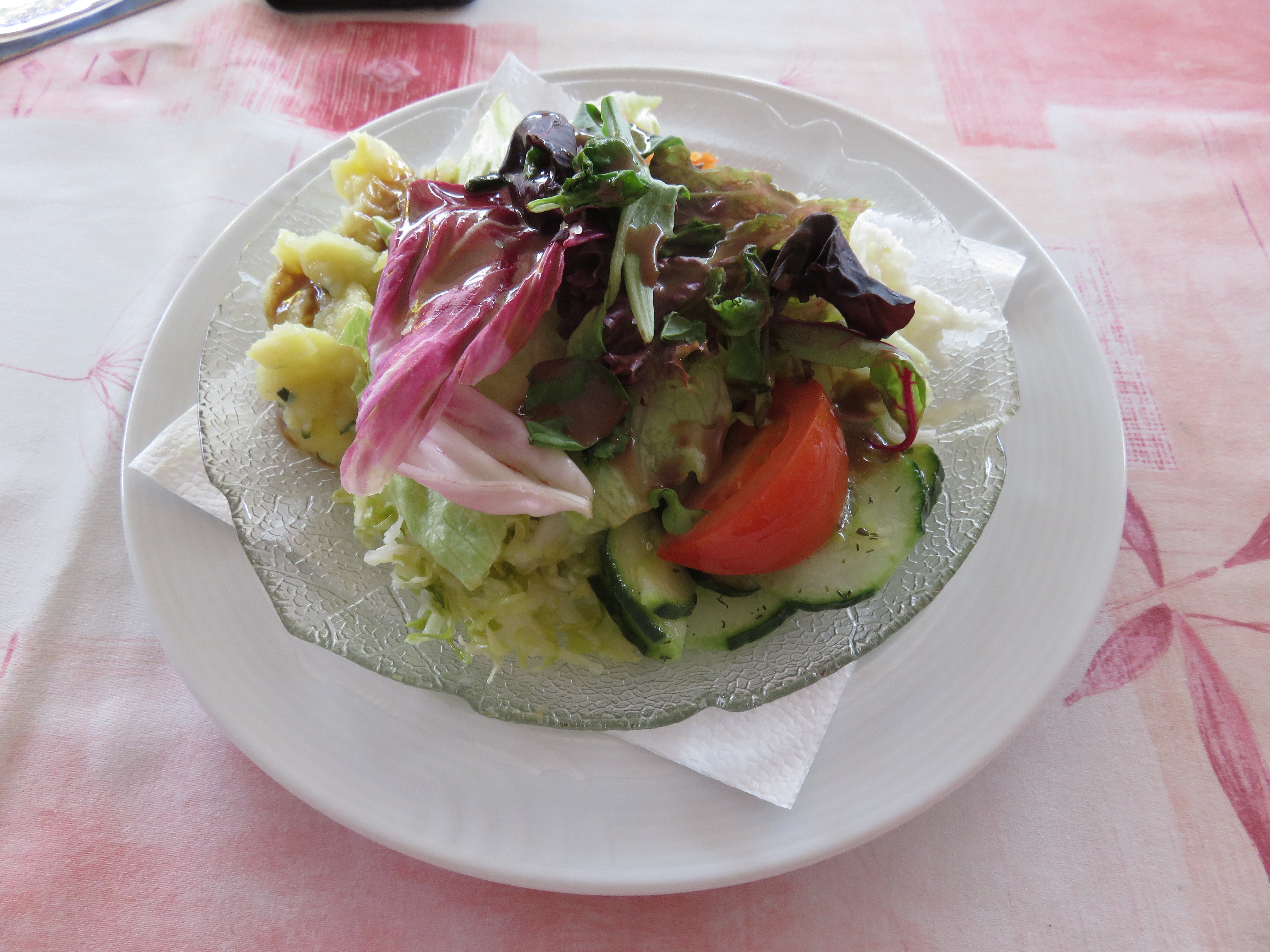 Hotel-Gasthof Goldener Lowe-餐饮