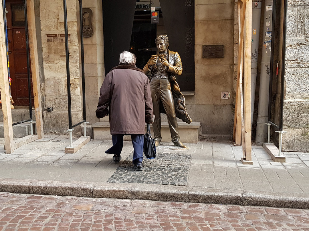 Monument to Leopold von Sacher-Masoch-利沃夫必去景点