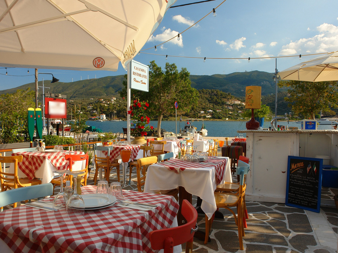 Poros餐馆和美食-Casanova Ristorante Poros