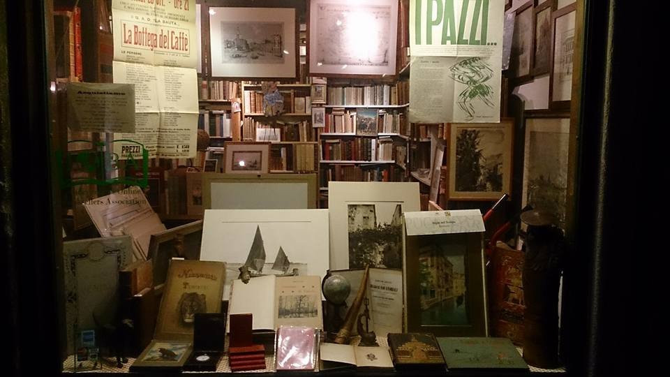 Segni nel Tempo antiquarian bookshop in Venice-威尼斯必去景点