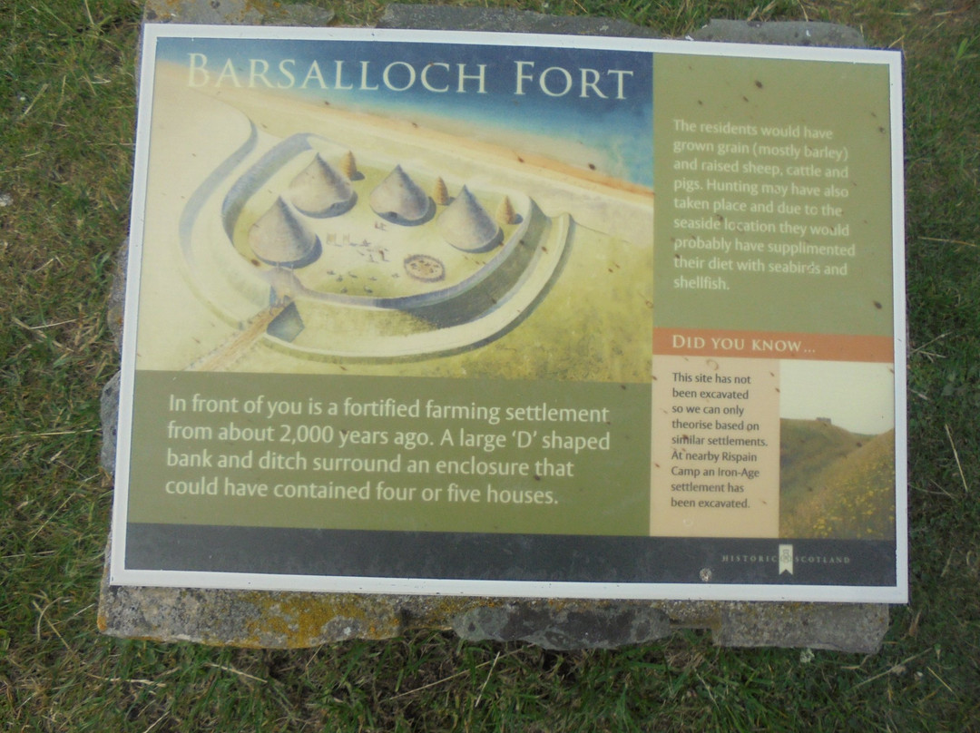 Barsalloch Fort景点图片
