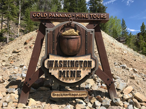Washington Mine Site and Milling Exhibit-布雷肯里奇必去景点
