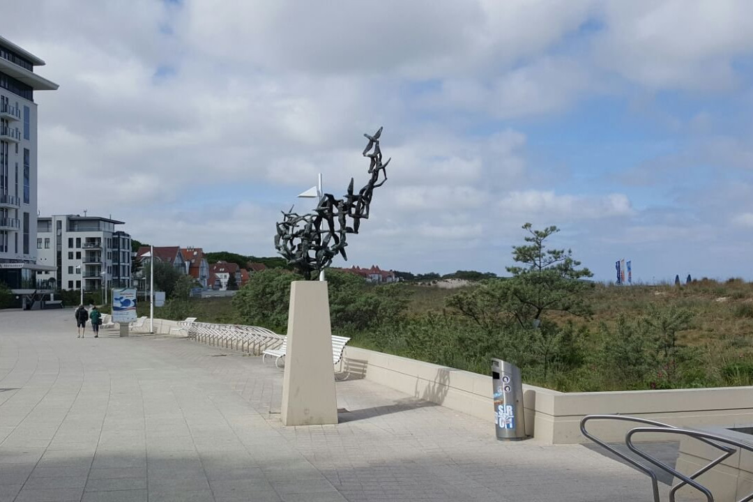 Skulptur "Möwenflug"景点图片