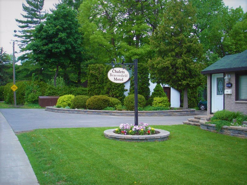 Chalets Beaconsfield Motel-浴室