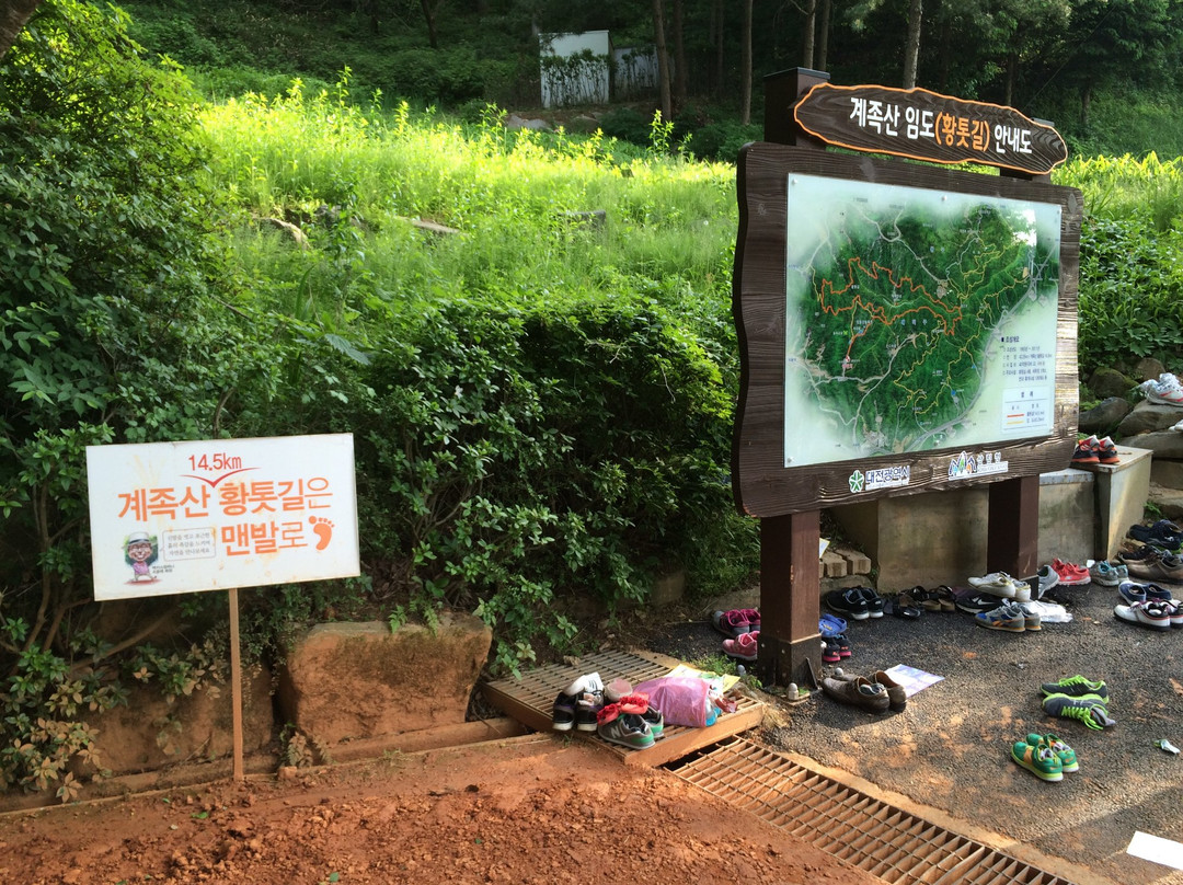 Gyejoksan Mountain Red Clay Trail-大田必去景点