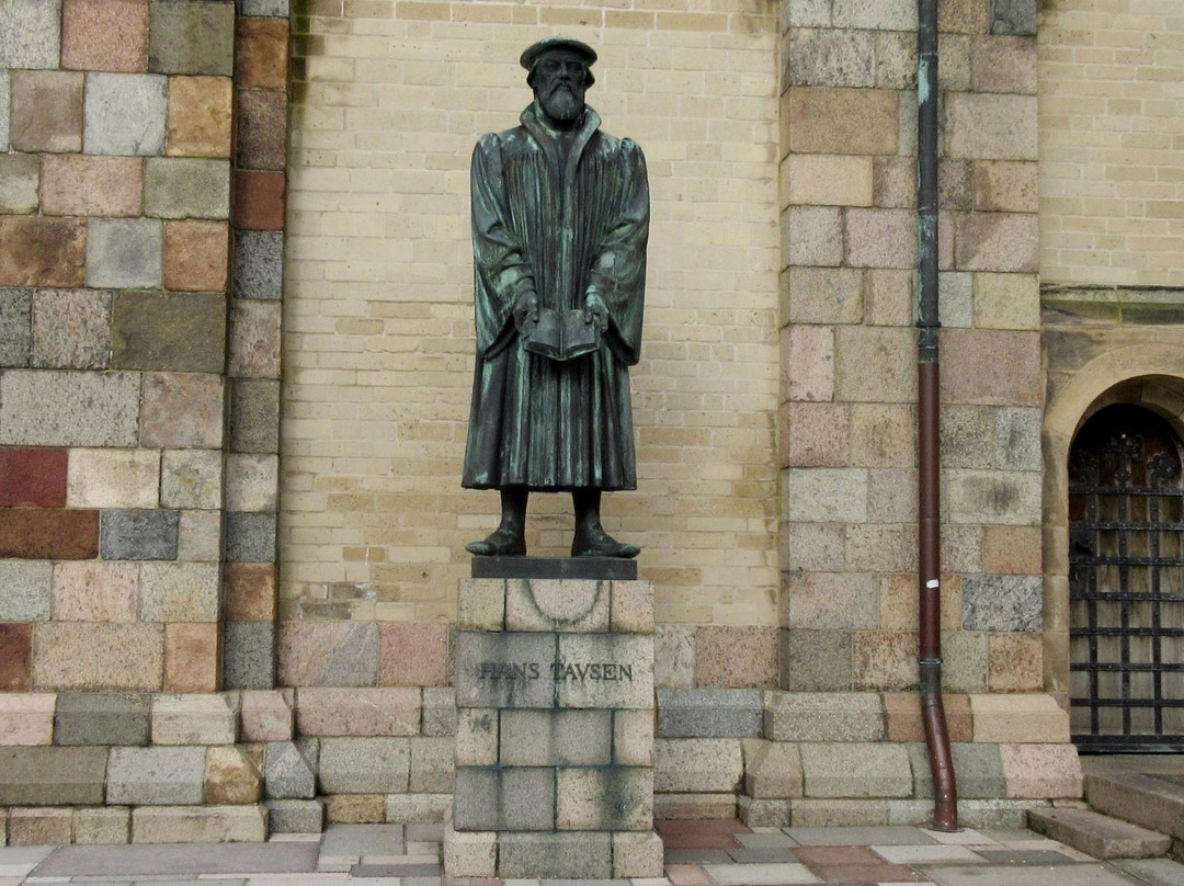Statue Hans Tausen景点图片