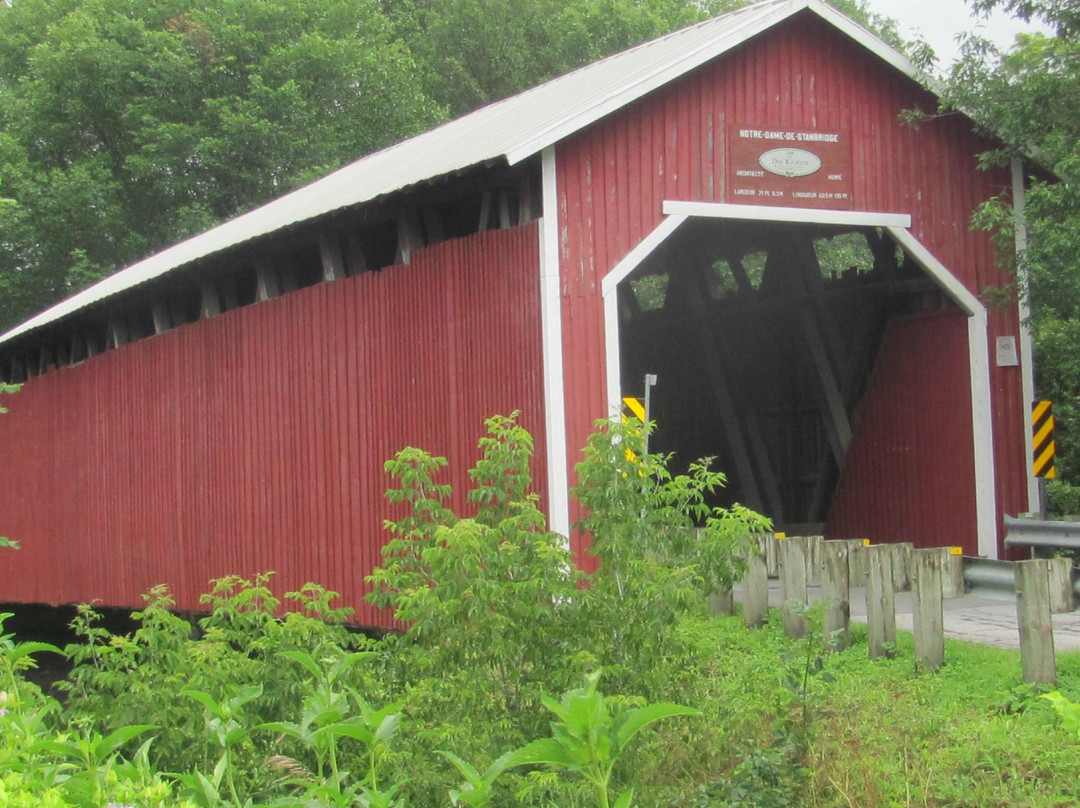 Pont couvert des Rivières-Notre-Dame-de-Stanbridge必去景点