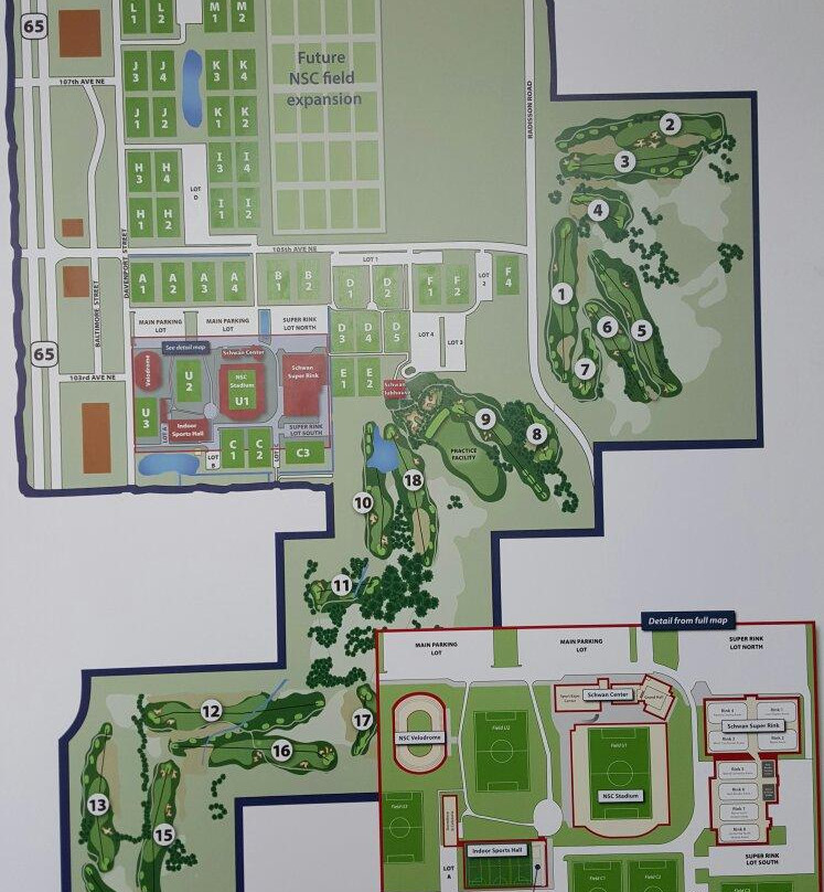 National Sports Center-Blaine必去景点