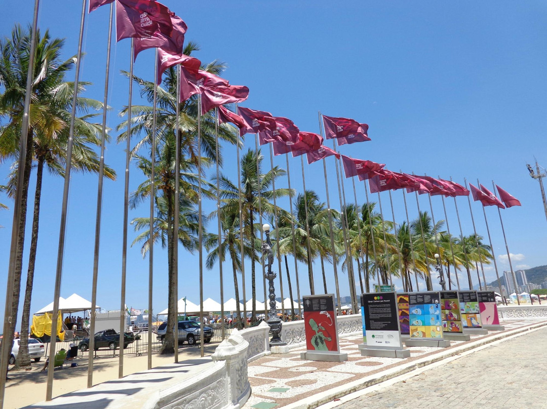 Praia do Gonzaga-桑托斯必去景点