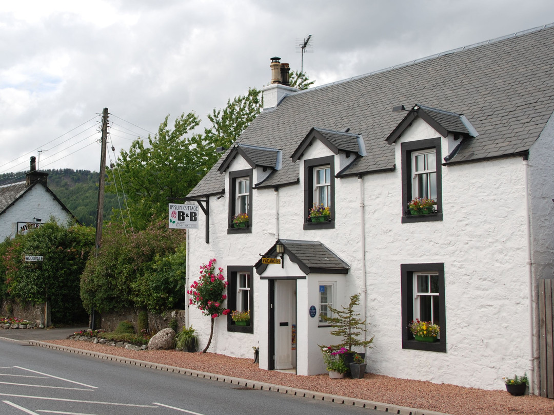 Upper Drumbane酒店住宿-Roslin Cottage