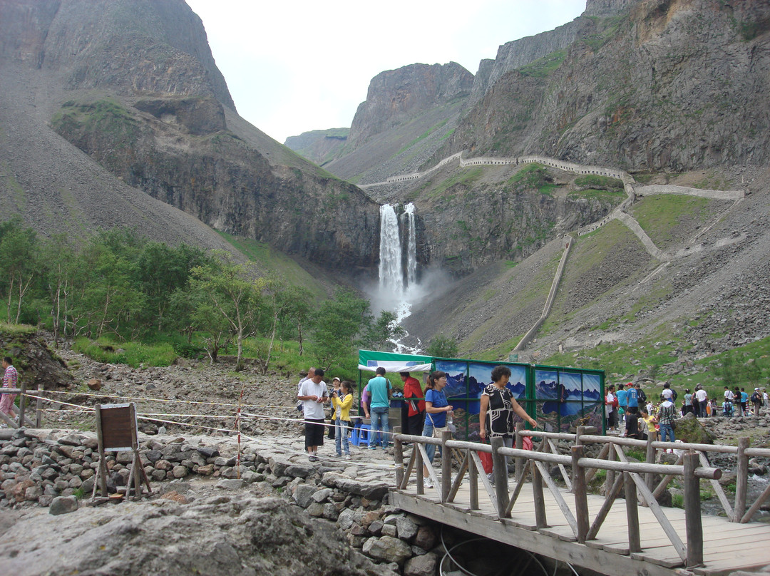 长白山瀑布-白山市必去景点