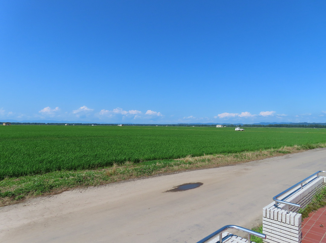 The monument of latitude-longitude confluens-大泻村必去景点