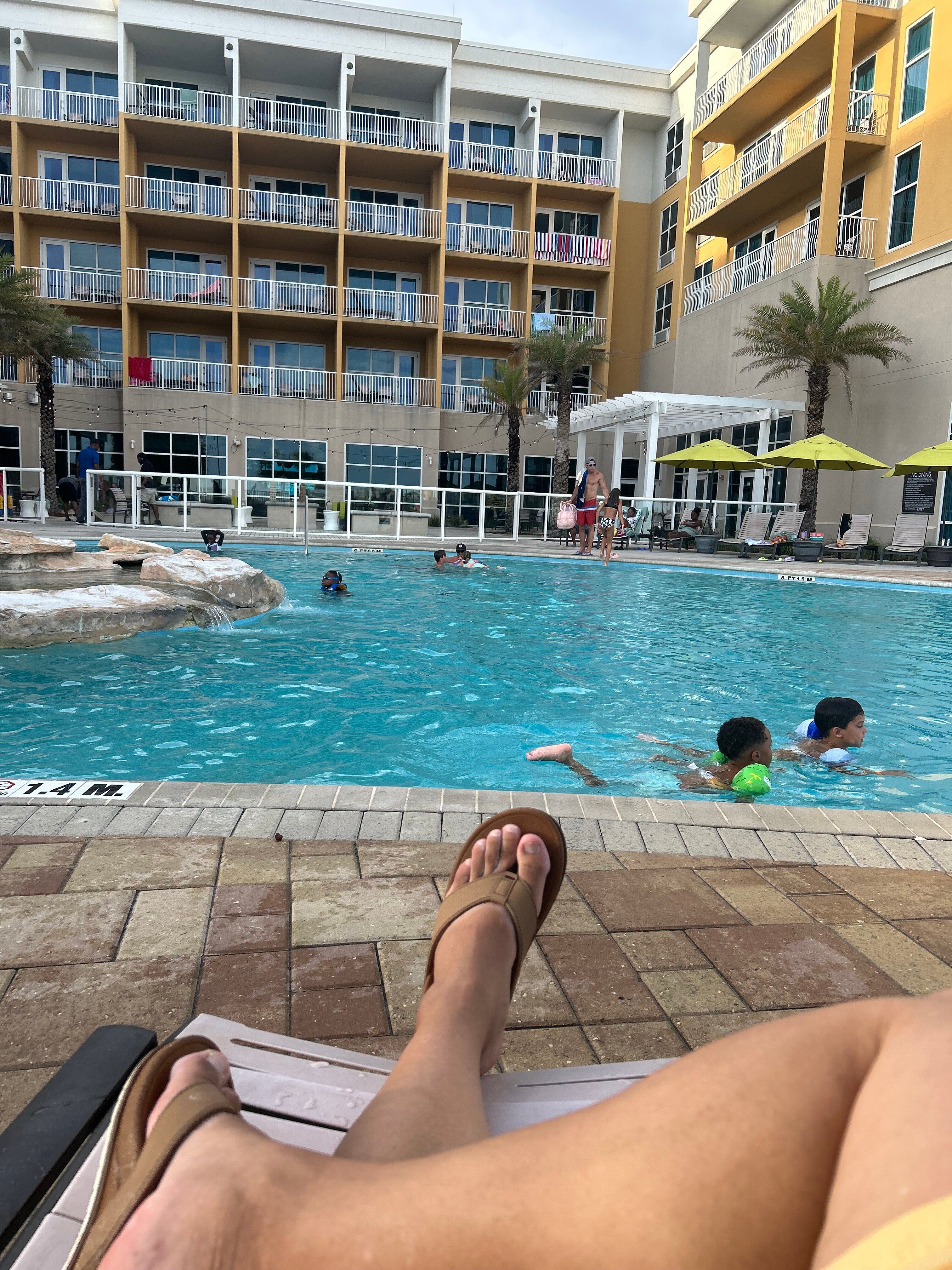 Hilton Garden Inn Ft. Walton Beach-泳池