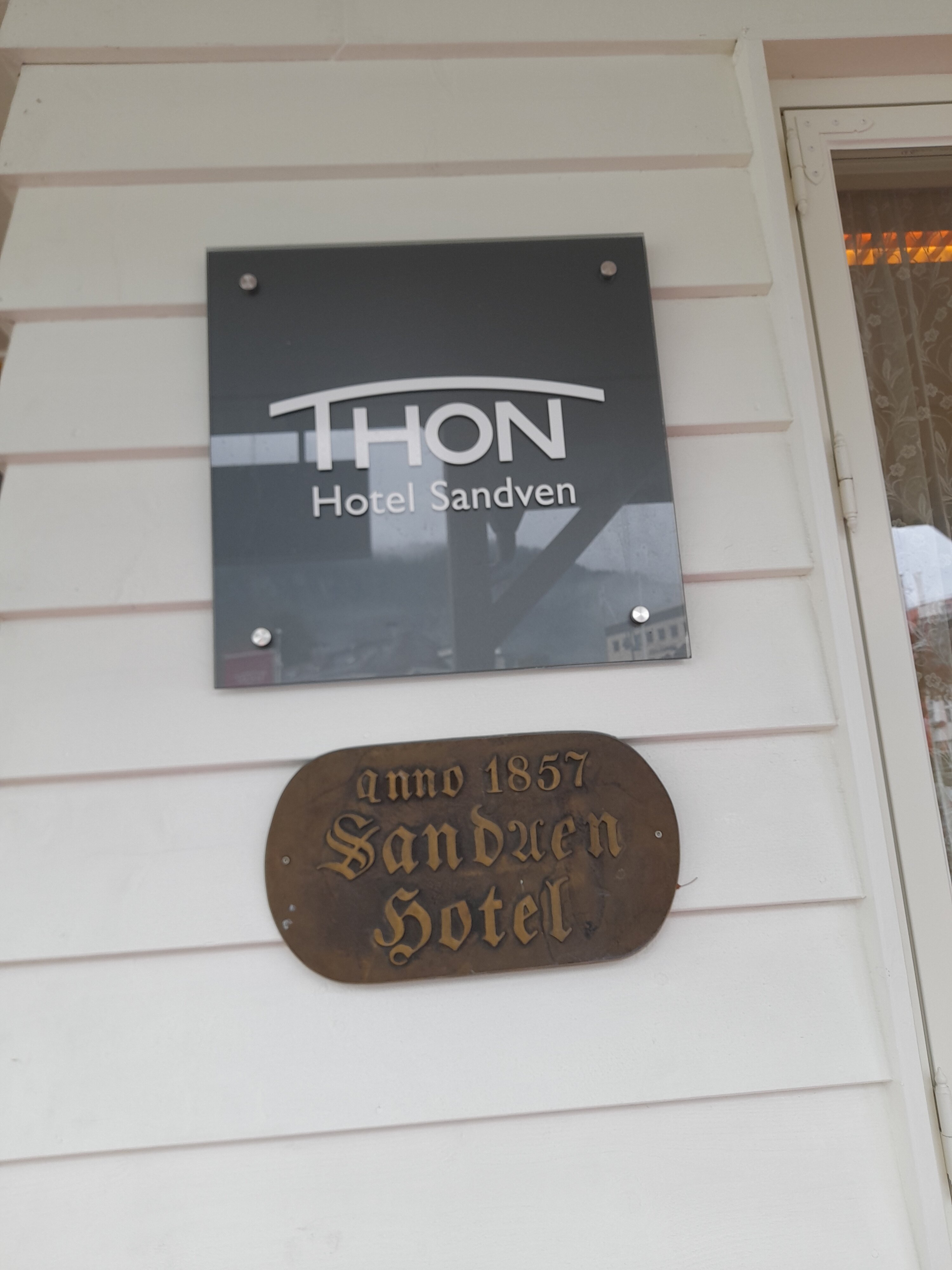 Thon Hotel Sandven-浴室
