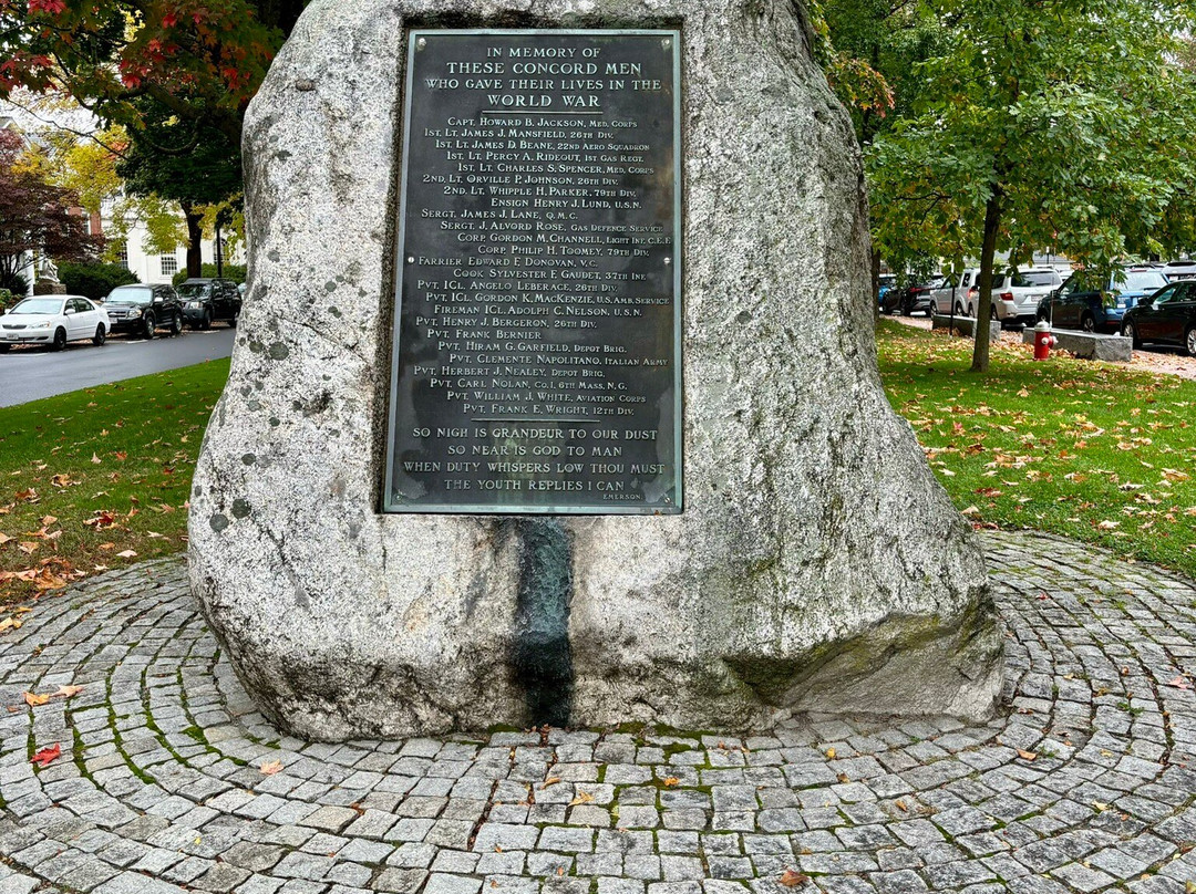 Monument Square-康科德必去景点