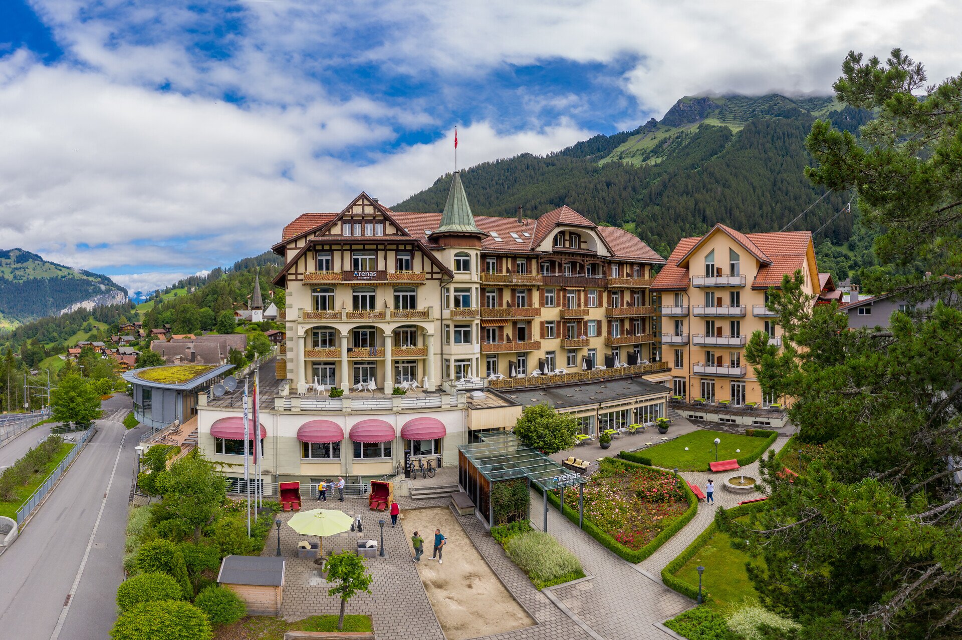 Hotel Victoria-Lauberhorn-浴室