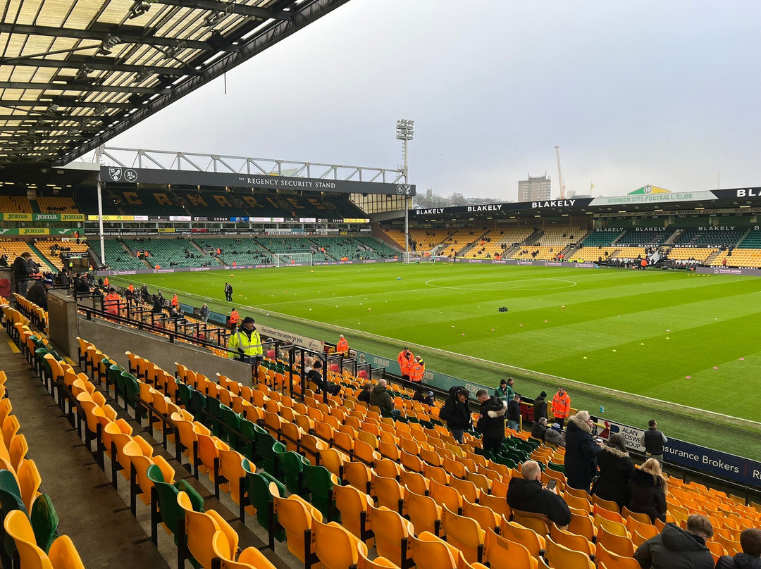 Carrow Road Stadium-诺威奇必去景点