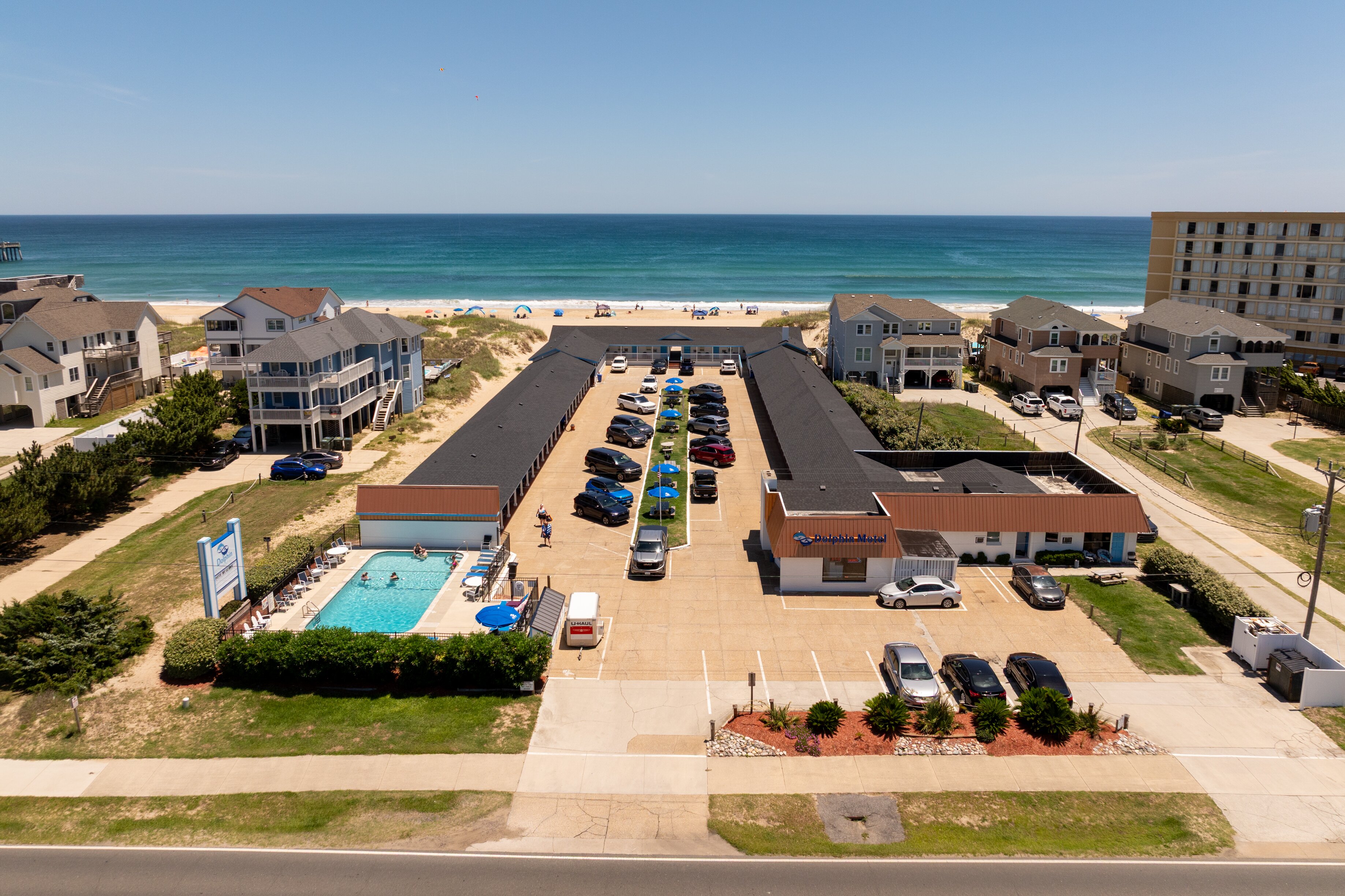 Dolphin Oceanfront Motel-浴室