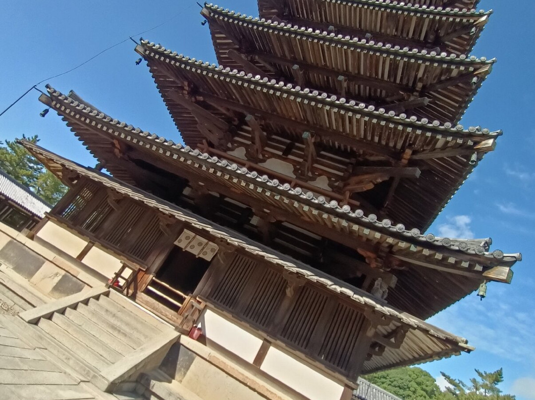 Horyu-ji Gojunoto-斑鸠町必去景点