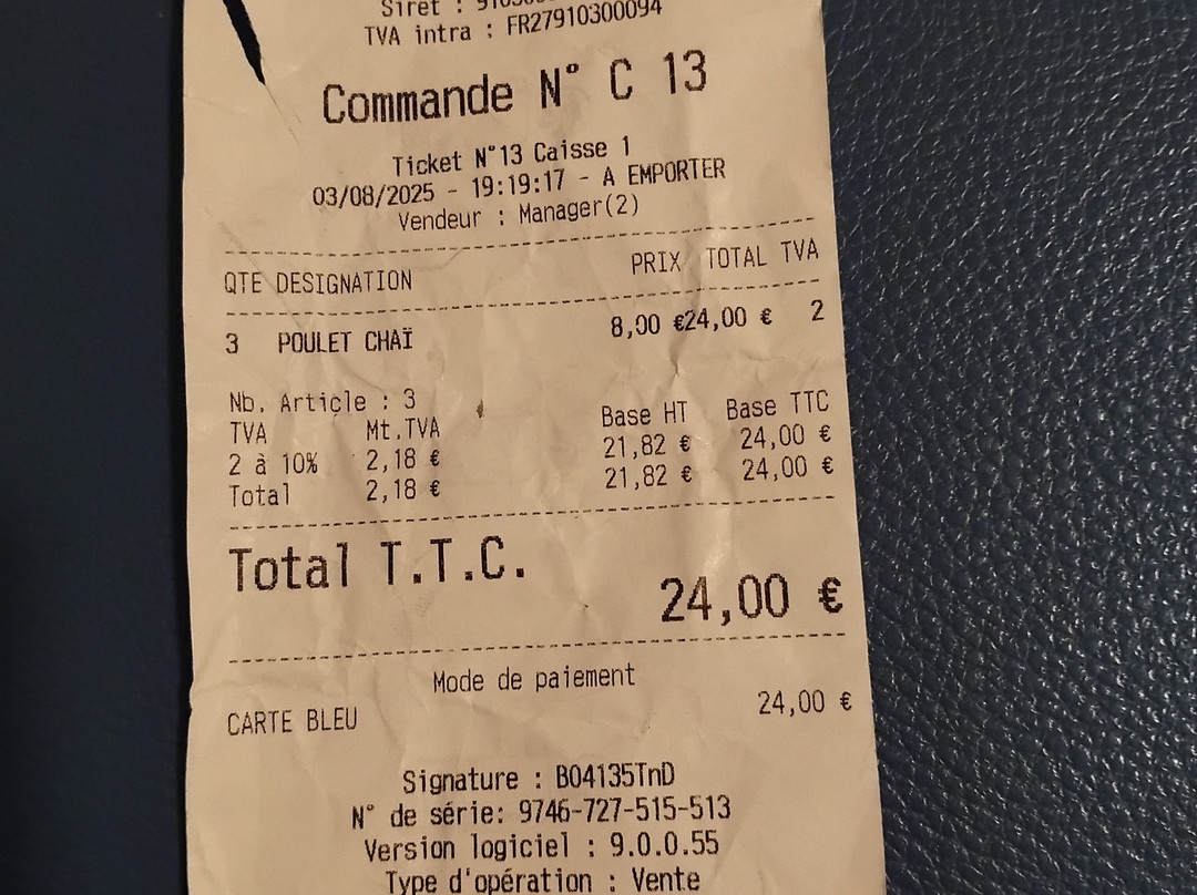 Chô Chai Talence