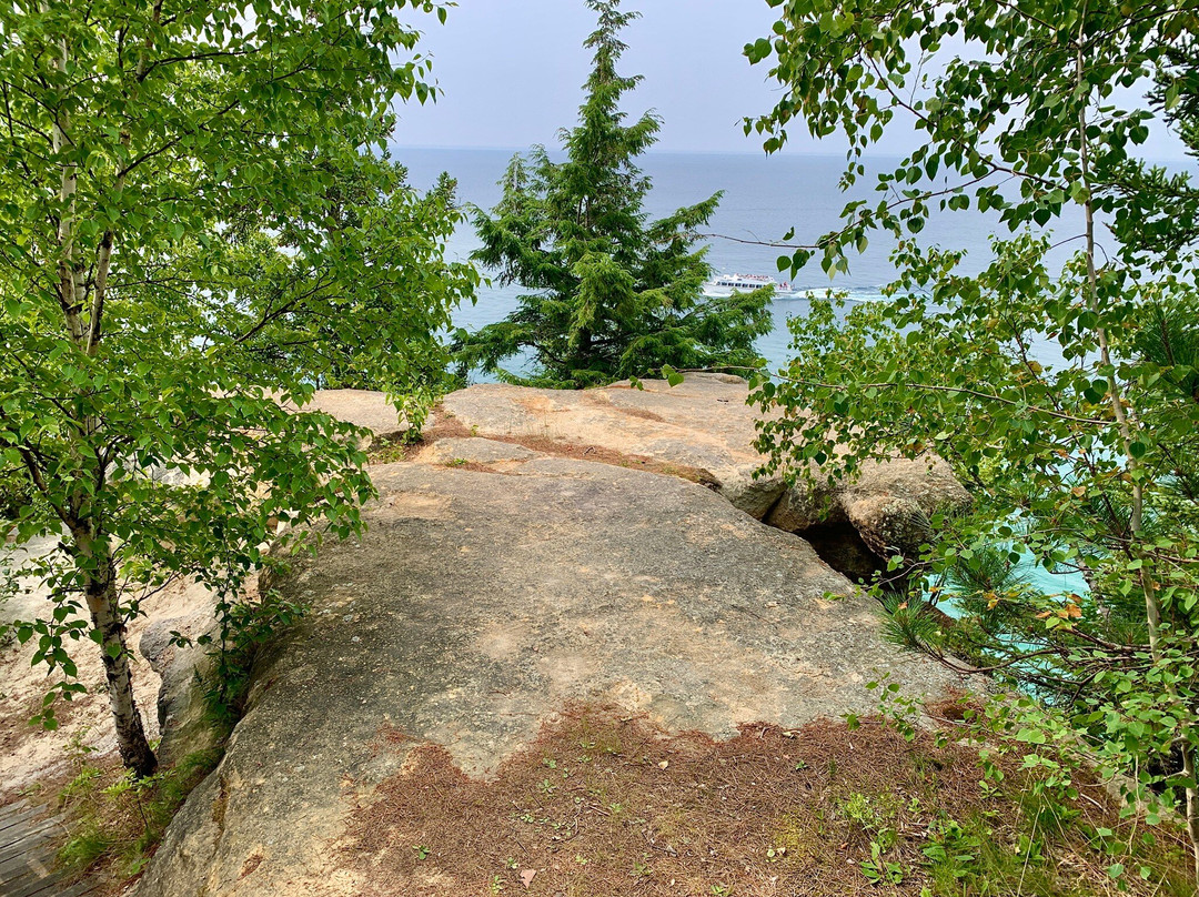 Miners Castle Rock-缪尼辛必去景点