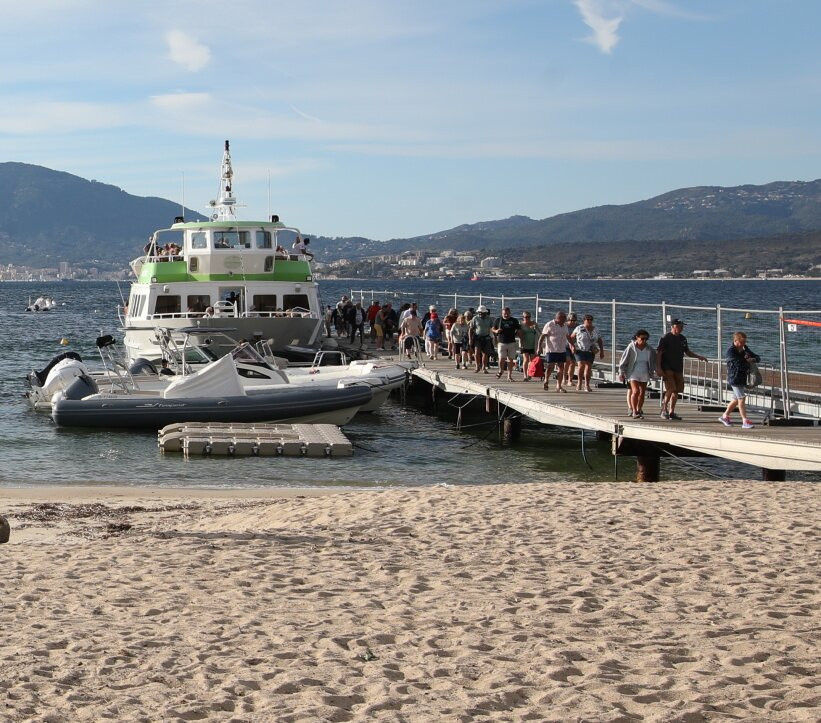 Le mouillage à Porticcio