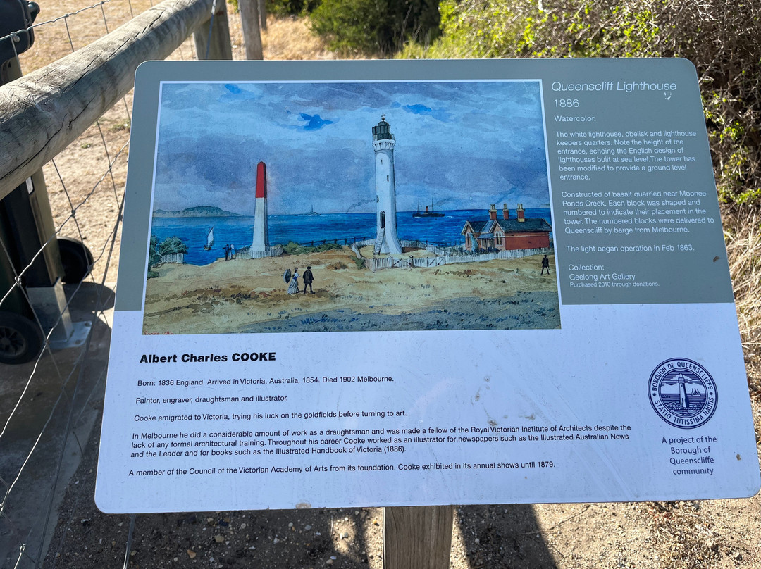Queenscliff Low (White) Lighthouse-皇后崖必去景点