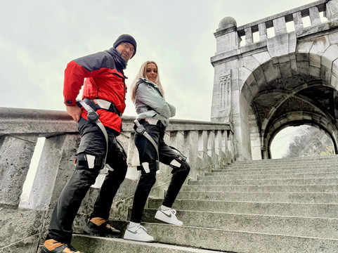 Hyperwalk Exoskeleton Adventures