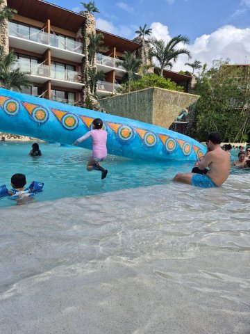 墨西哥艾克斯克拉特酒店-所有公园及游览-全包式-泳池